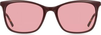 DKNY DK500S N 605 Womens Sunglasses Burgundy Size 54