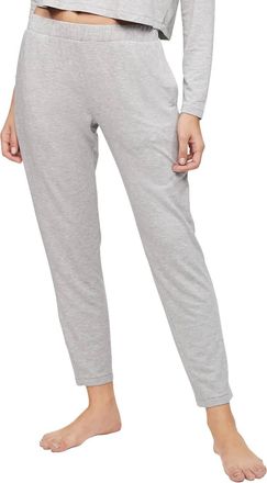Calvin Klein Pure Lounge Jogger Pants In Snow Heather