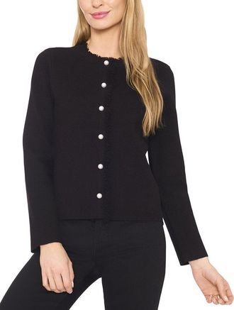 CeCe by Cynthia Steffe Fringe Cardigan