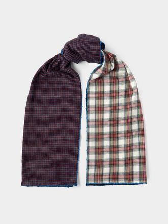 L&eacute;O ATLaNTE Mens Oups Cotton Scarf (69in/1.75m)