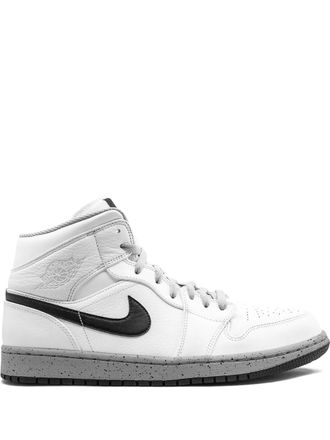 Nike Jordan Air Jordan 1 Mid White/Cement sneakers