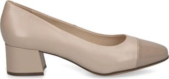 Caprice Business Schoenen - Dames - Pumps - Beige - 36 EU - Leer - Schoenen