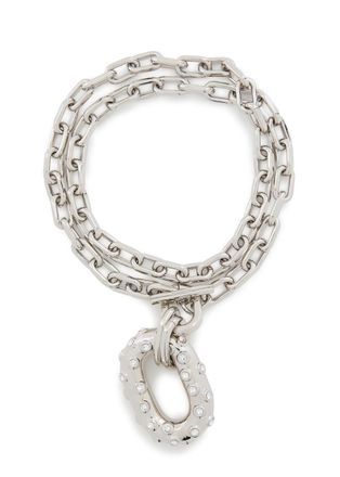 Paco Rabanne XL Link Chain Necklace - Silver - One Size
