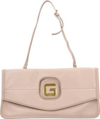 Ga&euml;lle Paris Gaelle Beige - Dames - Handtassen - Beige - ONE Size - Leer - Tassen