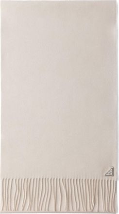 Prada Sciarpa con frange - Toni neutri