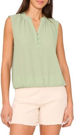 Vince Camuto Sleeveless Crepe Bubble Top in Eucalyptus at Nordstrom Rack, Size Xx-Large
