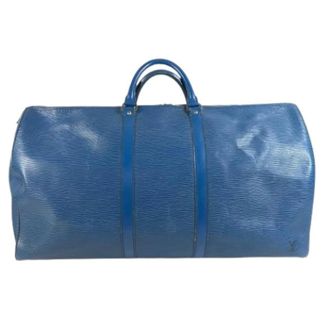 Louis Vuitton Pre-owned Weekend Bags, unisex, Blue, Size: ONE SIZE Pre-owned Boston Bag