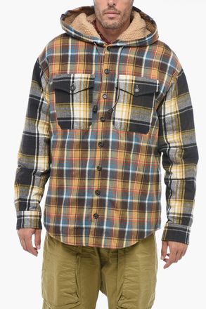 Dsquared2 ICON Sovracamicia Imbottita con Fodera Shearling Dsquared2