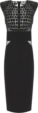 Elisabetta Franchi Mujer, Vestidos, Negro, Talla: L