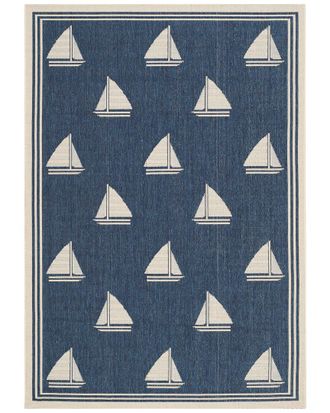 Safavieh Courtyard Polypropylene & Polyester Indoor/Outdoor Rug