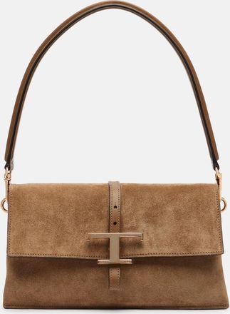 Tod's Borsa a spalla T Timeless Small in suede