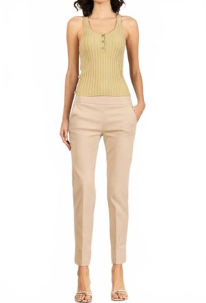 Avenue Montaigne Ben Pants In Beige