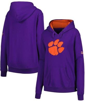 Stadium Athletic Womens Stadium Athletic Purple Clemson Tigers Big Logo Pullover Hoodie at Nordstrom, Size Xx-Large