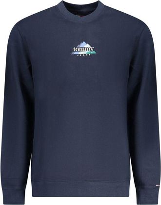 Tommy Hilfiger Blauw Katoenen Heren Sweatshirt