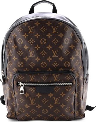 Louis Vuitton Josh Macassar Monogram Canvas backpack - Nero