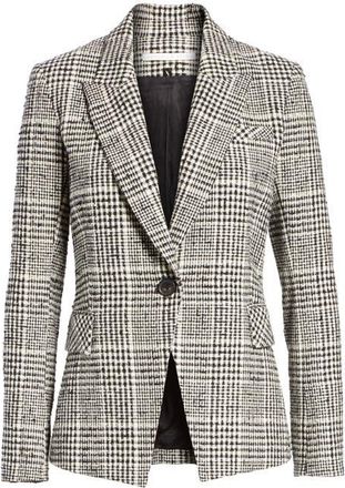 Veronica Beard Rhett Dickey Jacket in Black/White at Nordstrom, Size 2
