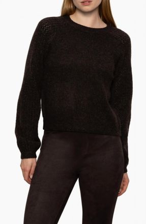 Sanctuary Cozy Moment Long Sleeve Sweater In Semi Sweet