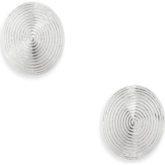 LI&Eacute; STUDIO The Ella Stud Earrings in Silver at Nordstrom