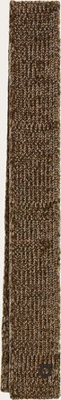 Ferragamo Men Skinny scarf Brown