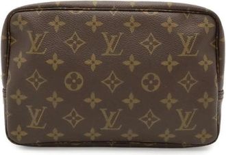 Louis Vuitton Pre-owned Monogram Pouch - Dames - Vintage Tassen - Bruin - ONE Size - Vintage