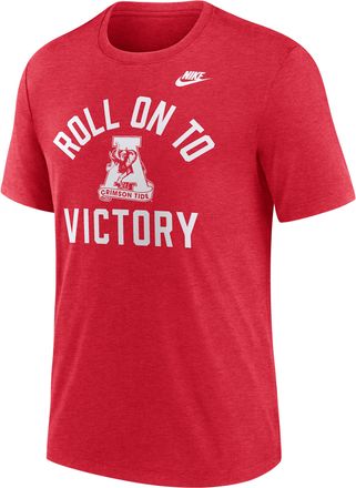 Nike Alabama State Legacy Mantra Nike Mens College T-Shirt in Red | NJFDEX48OBV-1MJ