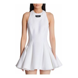 Balmain Mujer, Vestidos, Blanco, Talla: L