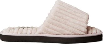 Calvin Klein ribbed-pattern slippers - women - Polyester/Polyester/Rubber - 40 - Pink