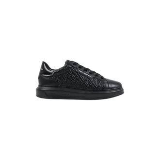 Karl Lagerfeld Kapri Sneakers - Heren - Schoenen - Zwart - Maat: 44 EU Leer