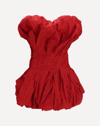 Magda Butrym Draped mini Dress with balloon hem Female 36