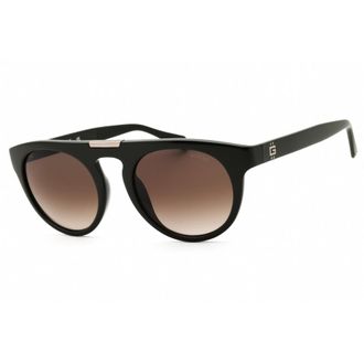 Guess Brown Gradient Round Mens Sunglasses GU00275 96F 52