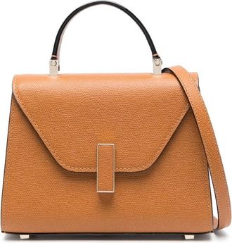 Valextra Iside crossbody leather bag - women - Calf Leather - One Size - Brown