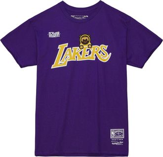 Mitchell & Ness x Ozuna T-Shirt Los Angeles Lakers SSTE5279-LALYYPPPPURP