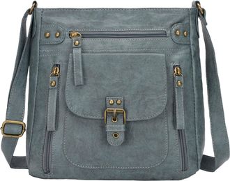 Generic Fashion One Shoulder Bag Retro Small Square Bag WomenS All Bag Soft Bag With Large Capacity Shoulder Bag for Women (B, One Size)