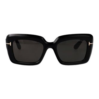 Tom Ford unisex, Accessoires, Zwart, Maat: 52 MM