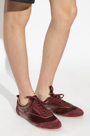 Jil Sander Etage Sports Shoes, Womens, Burgundy