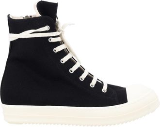 Rick Owens High Denim Sneaker