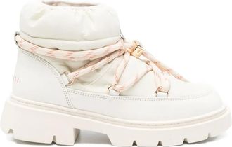 INUIKII Endurance Puffer boots - women - Fabric/Wool/Rubber/Polyurethane - 41 - White