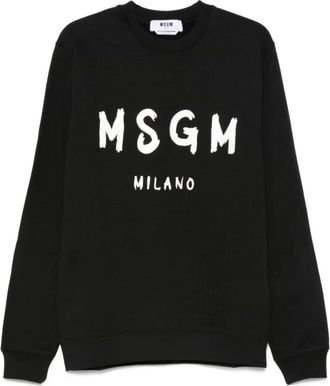Msgm Hombre, Sudaderas, Negro, Talla: S