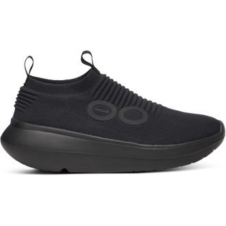 Oofos Mens OOmy Zen Shoes Black 10
