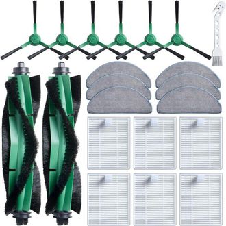 OEM Kit De Accesorios Para Irobot Roomba Combo 2 Essential Y0140/y0112/y0110, Repuesto Para Roomba 105 Combo, 2 Cepillos Principales, 6 Mopas, 6 Filtros, 