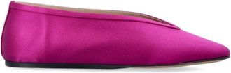 Le Monde Beryl Luna Satijnen Ballerinas - Dames - Ballerinas - Roze - 39 EU - Satijn - Schoenen