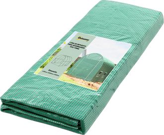 OEM Pl&aacute;sticos Para Invernaderos 3x2x2 M Cubierta De Repuesto Para Invernadero De Polietileno Con 6 Ventanas Y Puerta Enrollable Protecci&oacute;n De Plantas Para