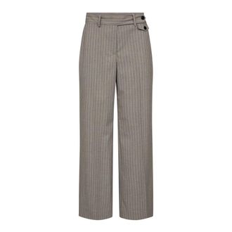Co'Couture Broeken, Dames, Grijs, S, Wide Broeken