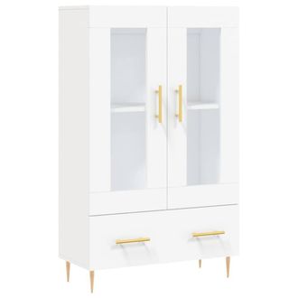 Berkfield Home Highboard White 69.5x31x115 cm Engineered Wood