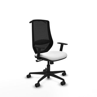 Piqueras y Crespo Piqueras Y Crespo Mardos Sincro Bali Silla Blanca De Oficina