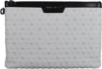 Jimmy Choo London Derek clutch Wit