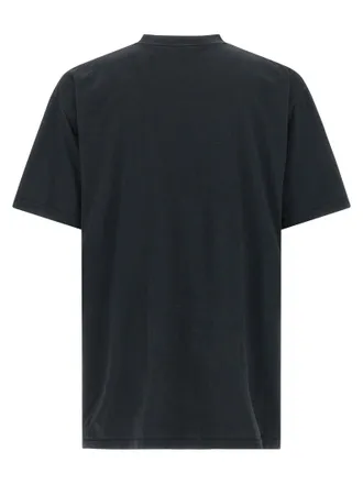 Balenciaga Logo-Print Cotton Jersey T-shirt - Black
