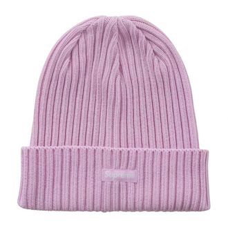 SUPREME Cotton Cuffed Beanie - unisex - Hoeden - Roze - ONE Size - Katoen - Accessoires