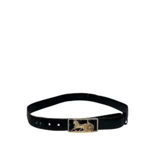 Celine Pre-owned Belts, female, Black, Size: ONE SIZE Pre-owned Vintage Leather Belt