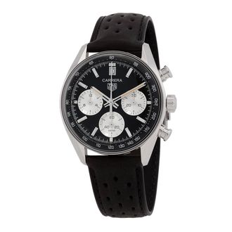 Tag Heuer Carrera Chronograph Automatic Black Dial Mens Watch CBS2210.FC6534